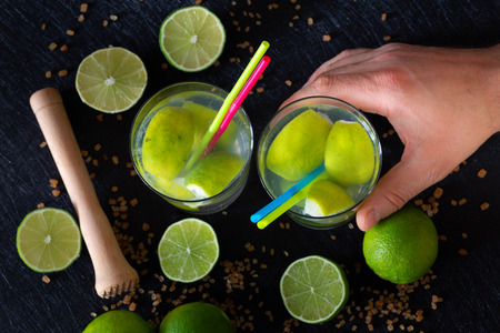 Traditional tropical drink