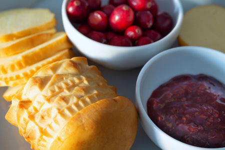 traditional polish highlander regional sheep cheese, oscypekの写真素材