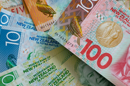 New Zealand dollar / high denominationsの写真素材