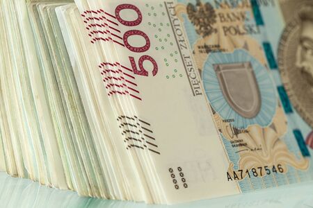 Polish money / five hundred zloty