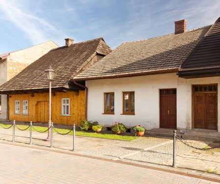 traditional, old historical architecture in the village of Lanckorona near Krakow. poland