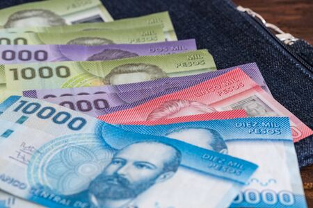 Money from Chile / Pesosの写真素材