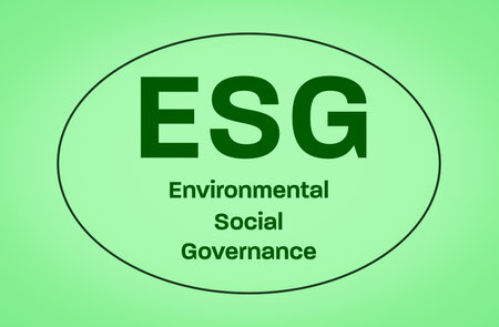 ESG environmental, social and governance concept. Idea for of the organization. take into account...