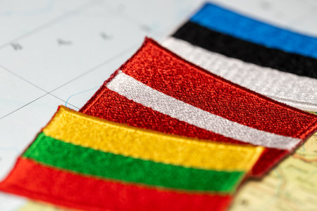 Lithuania Latvia and Estonia, Baltic States, Country Flags