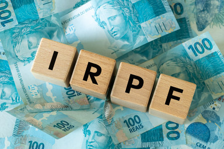 IRPF, Imposto de Renda de Pessoa FÃ­sica, English translation Personal Income Tax. Financial...