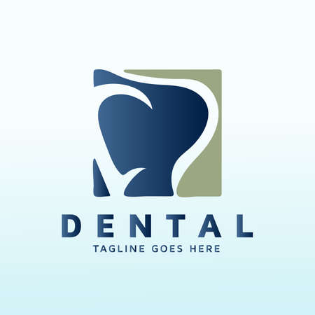 Dental Solutions vector logo design ideaのイラスト素材