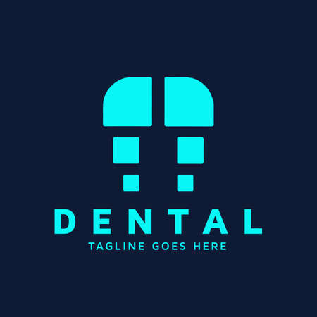 Digital Dental Solutions logo design ideasのイラスト素材