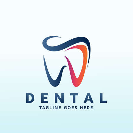 Fun Dental logo design ideasのイラスト素材