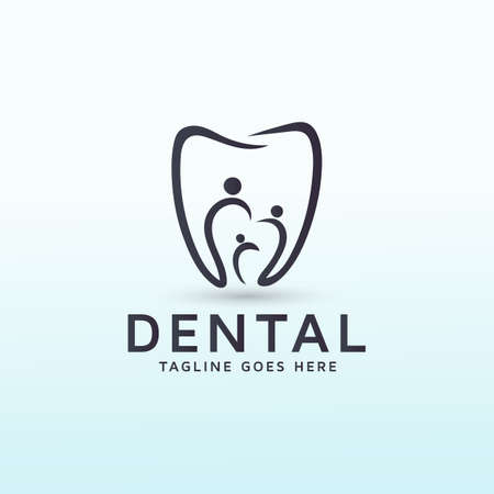 attractive logo for a orthodontic officeのイラスト素材