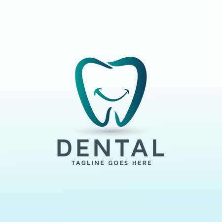 general dental office vector logo downloadのイラスト素材