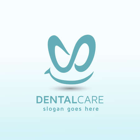 Design a logo for a modern and high smile dental officeのイラスト素材