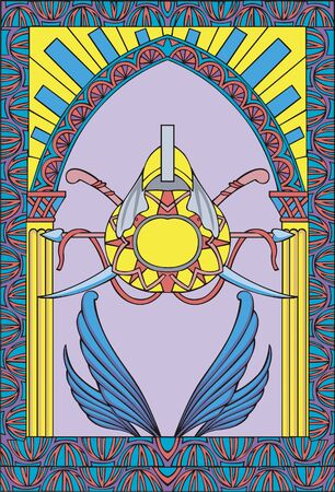 Armory page layoutのイラスト素材