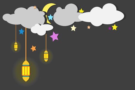 Ramadan concept backgroundのイラスト素材