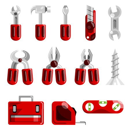 work tools set のイラスト素材