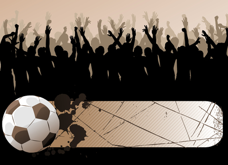 ball with frame vector のイラスト素材