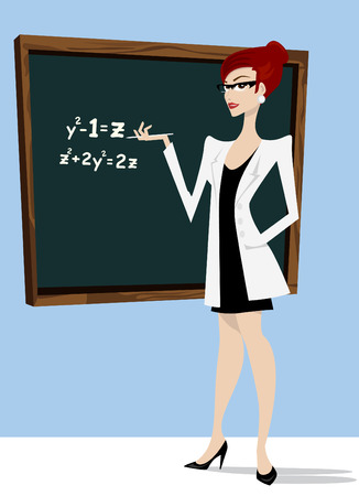 teacher illustration のイラスト素材