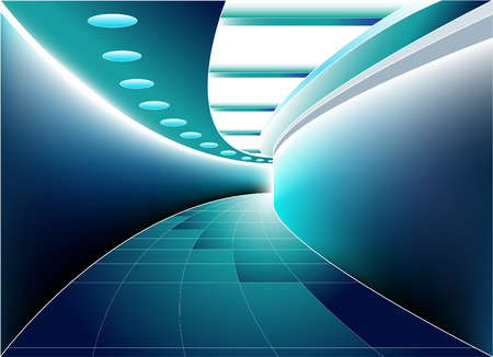 architectural background のイラスト素材