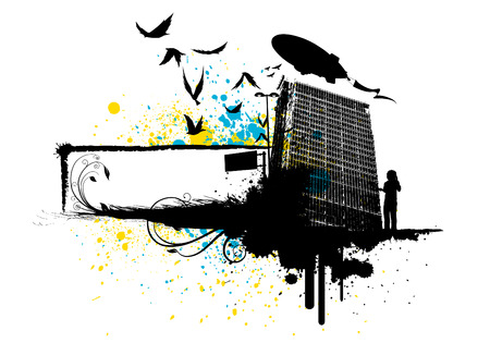 urban design のイラスト素材