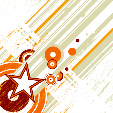 retro style grunge background のイラスト素材