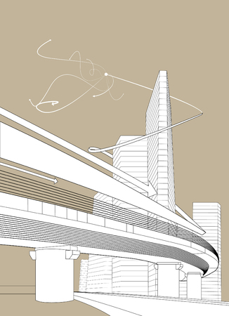 building design のイラスト素材