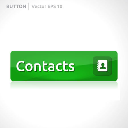 Contacts button template のイラスト素材