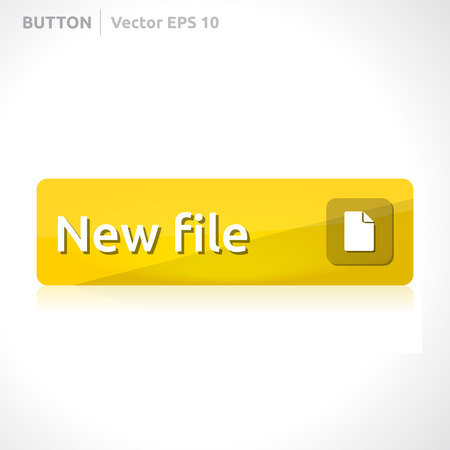 New file button templateのイラスト素材