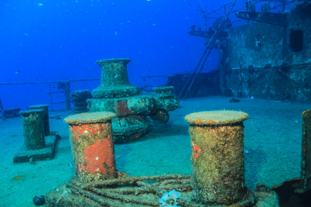 The Deck of a Wreckの写真素材