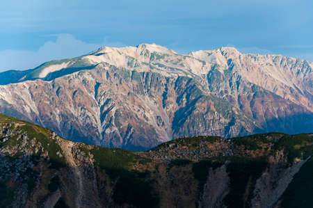 japan alps mt.yakushiの写真素材