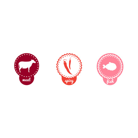 diffrent types of products iconsのイラスト素材