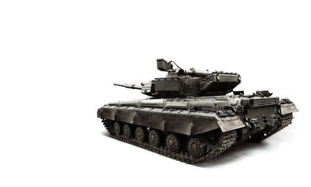 Tanks isolated on white background. 3d rendering, 3d illustration.の写真素材