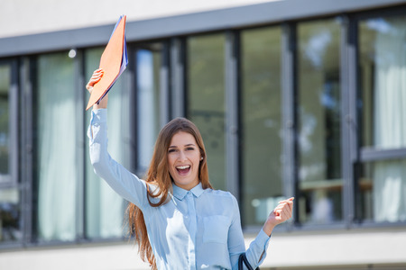 young business womanの写真素材