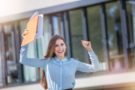 young business womanの写真素材