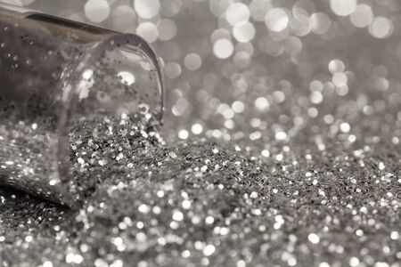 glitter for christmas tinkerの写真素材