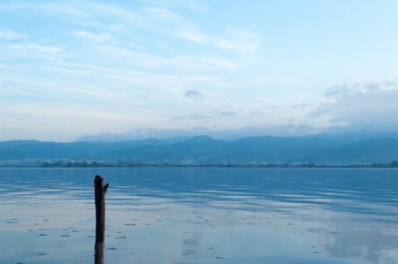 In the morning of Qionghaiの写真素材