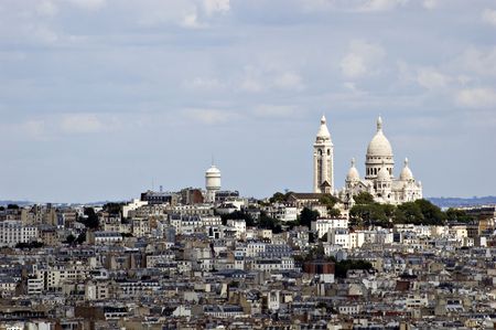 View on Montmartre. Franceの写真素材