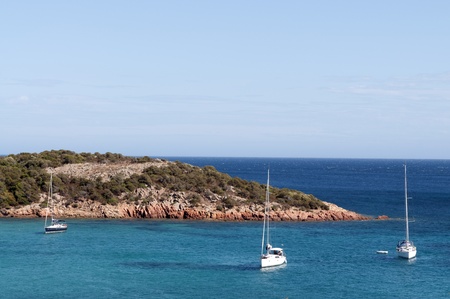 Rondinara Bay in Corsicaの写真素材