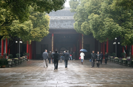 Nanjing, China -February, 28 2011 - Inside the grounds of the Presidential Palace Nanjingのeditorial素材