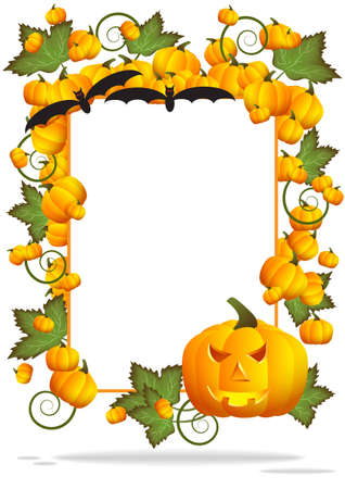 greeting card for Halloween のイラスト素材