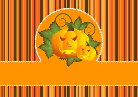 greeting card for Halloween のイラスト素材