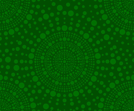 seamless patterns of colored circlesの写真素材