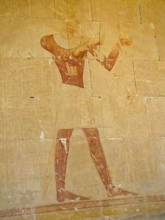 Ancient ruins in Egyptの写真素材