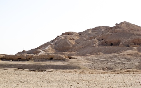 Ancient ruins of Luxor in Egyptの写真素材