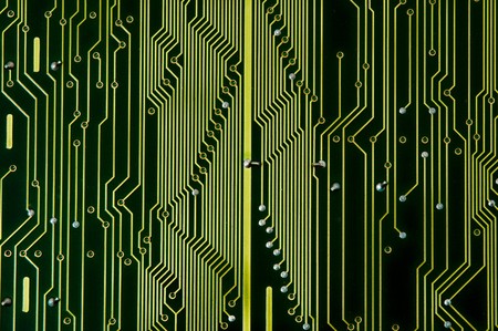 Circuit Board with dust before repairingの写真素材