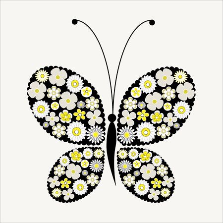 This is a conceptual butterfly のイラスト素材
