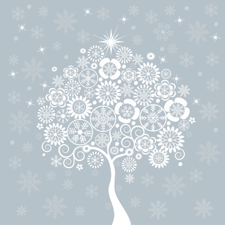 Christmas treeのイラスト素材
