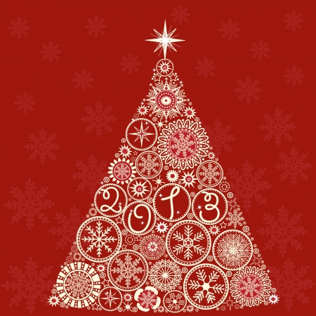 Christmas treeのイラスト素材