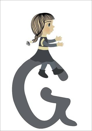 G for Girlのイラスト素材