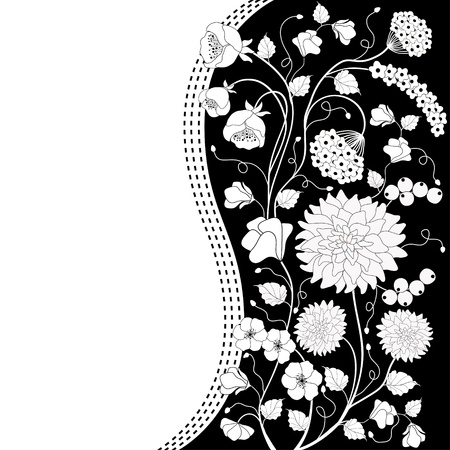 Floral backgroundのイラスト素材