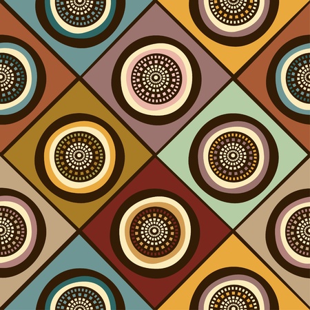 Seamless colorful patternのイラスト素材