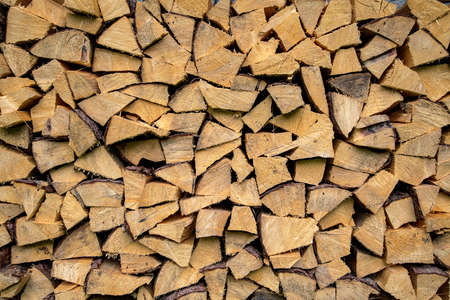 Cute wooden logs for texture or background